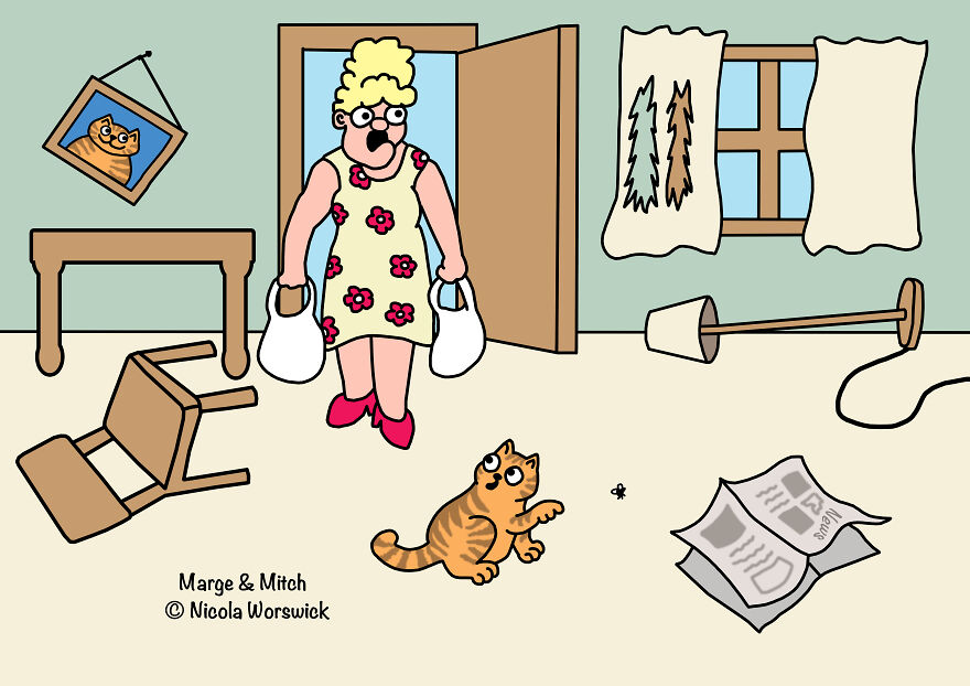 Marge And Mitch Funny Single Panel Comics