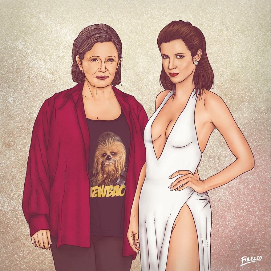 Carrie Fisher (Princess Leia)