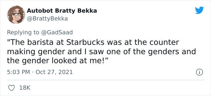 Man Shares How His Wife Didn't Know How To Speak To A Cafe Server She Thought Was Trans, Gets Roasted