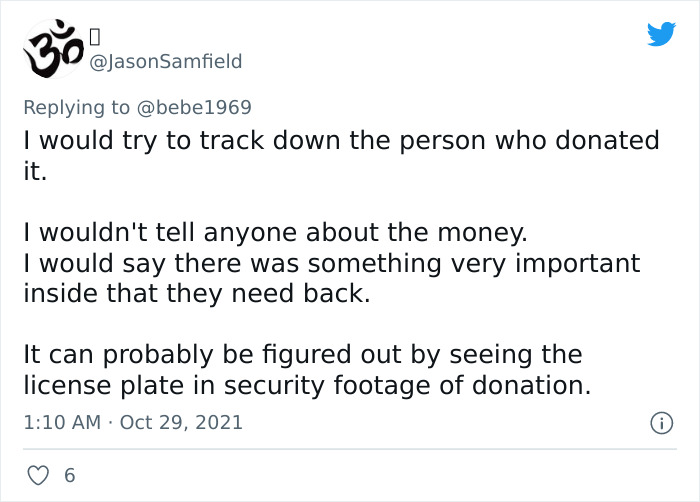 Mom Asks People Online If Her Son Is Right For Keeping The Money Found In A Book He Thrifted