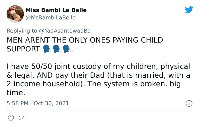 Educational Professional Shares Her Insights About Why Some Men Don&rsquo;t Want To Pay Child Support And Many People On Twitter Believe It Makes Sense