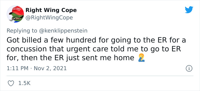 A Woman Gets Charged $700 For Coming To An ER And Sitting There For 7 Hours But Not Getting Any Treatment, Others Share Similar Stories