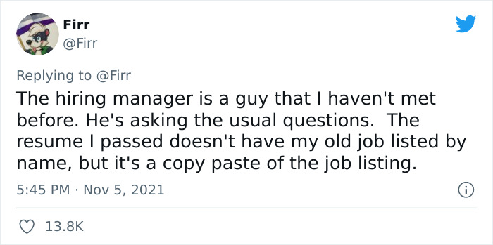 Guy Got An Interview With The Company He Had Just Been Fired From, Shares How It Went In Funny Live-Tweeting