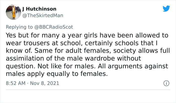 "Clothes Have No Gender": This School's Students Celebrated November 4th 'Wear A Skirt To School Day' And The Internet Is Divided