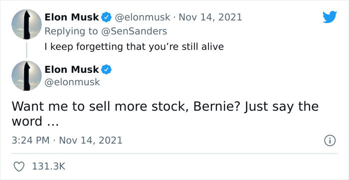 Elon Musk Picked A Twitter Fight With Bernie Sanders Over Tax Policy And The Tesla CEO Got Roasted In These 19 Tweets