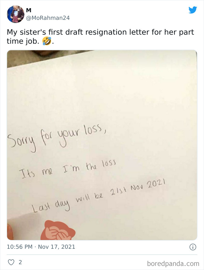 My Sister Thinking About Quitting Her Job