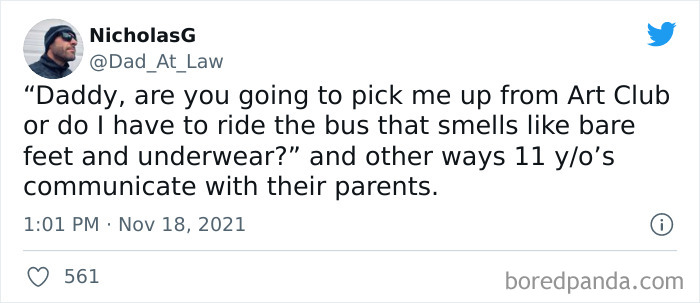 Parenting Tweet