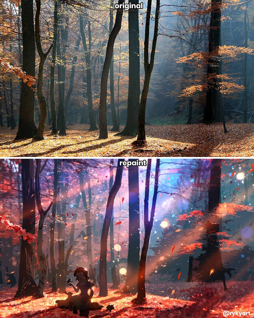 Digital Artist Uses Nature As Inspiration To Create Amazing Surreal Images