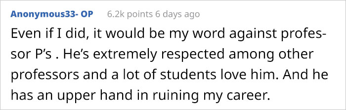 This Student Asks People Online If She Ruined Her Classmate's Career By Reporting Him For His Aggressive Behavior