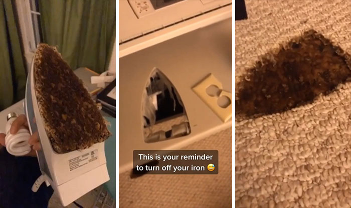 Always Remember To Turn Off Your Iron