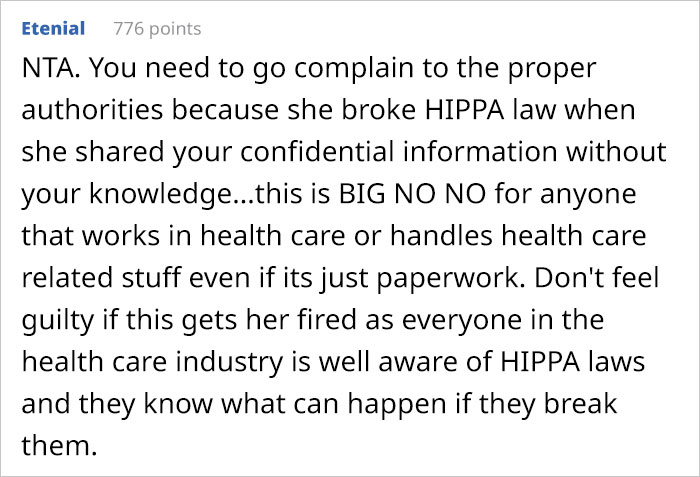 Woman Reported Her Clinic Receptionist After She Disclosed Her Pregnancy To Her Mom Via Text