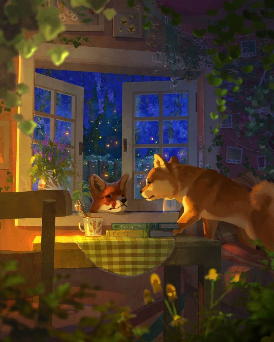 These Fantasy Paintings Helped Me Cope With My Sickness