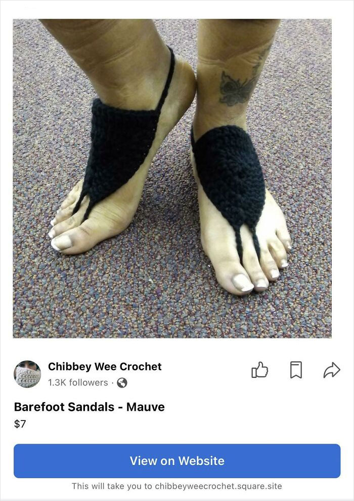 Finalmente encontré unas sandalias para pies descalzos... ¡¿Qué cojon*s?!