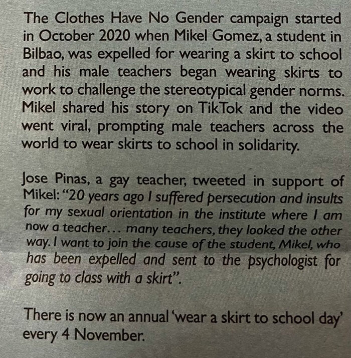 "Clothes Have No Gender": This School's Students Celebrated November 4th 'Wear A Skirt To School Day' And The Internet Is Divided