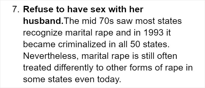 &ldquo;People Now Do Not Realize What It Was Like Then&rdquo;: Tumblr User Lists What Things Weren't Legal For Women In The 1960s