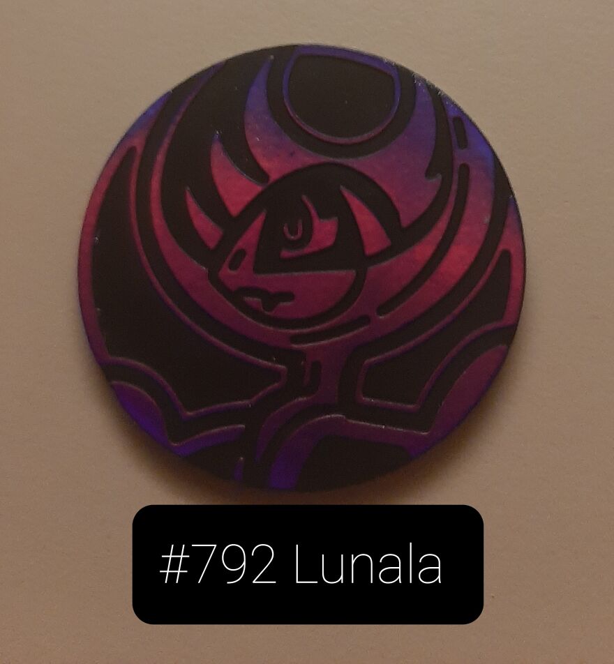 I Took Pictures Of 19 Unique Pokemon Coins That Were Reflected By The Light