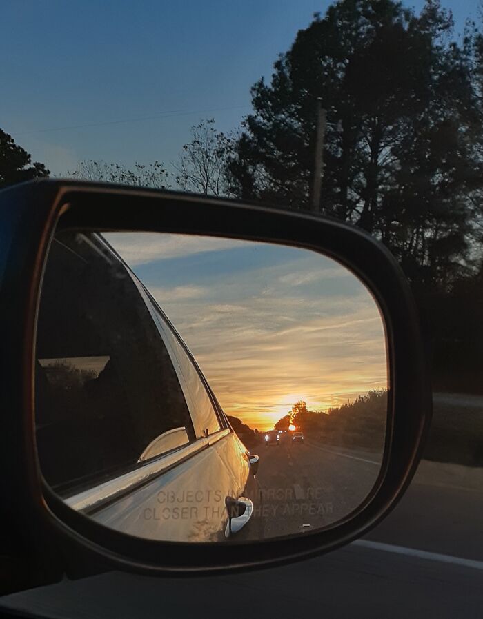 Sunset On Our Way Out Of Jackson, Mississippi