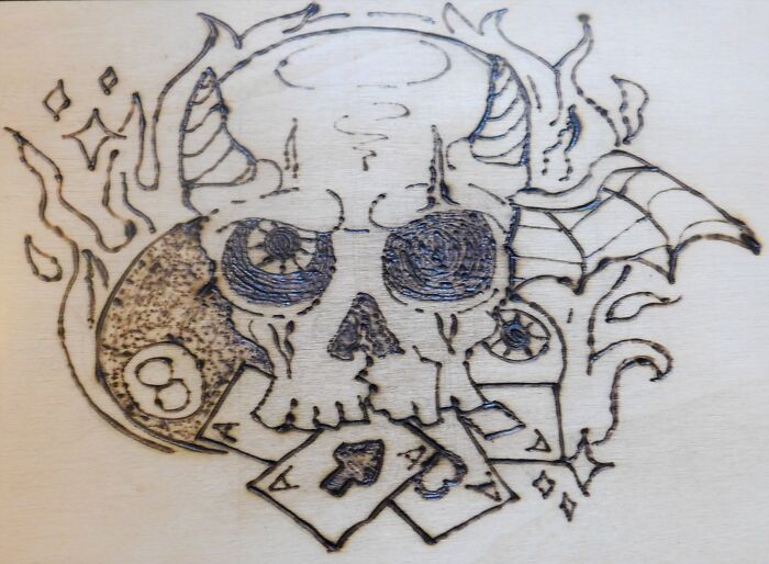 My First Woodburning