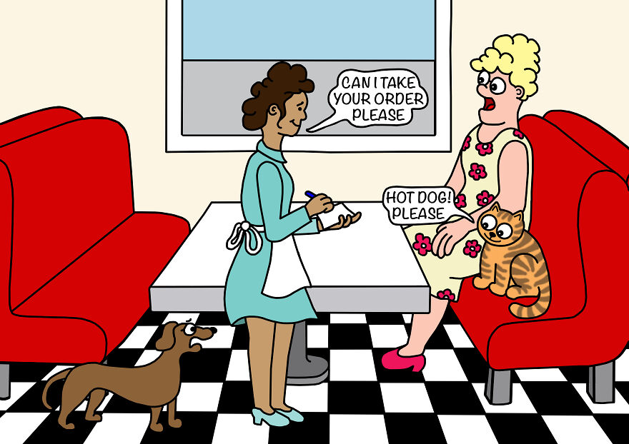 Marge And Mitch Funny Single Panel Comics