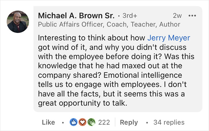 Boss Learns An Employee Is Looking For A New Job, Calls The Company To Give His Recommendation, Divides The Internet