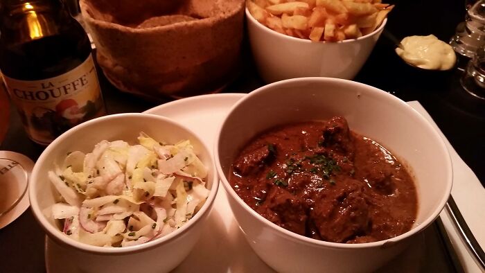 Took This Shot On A Business Trip Some Years Back. One Of The Best Meals I Had While There. The Sides Will Likely Give It Away.in That Country.