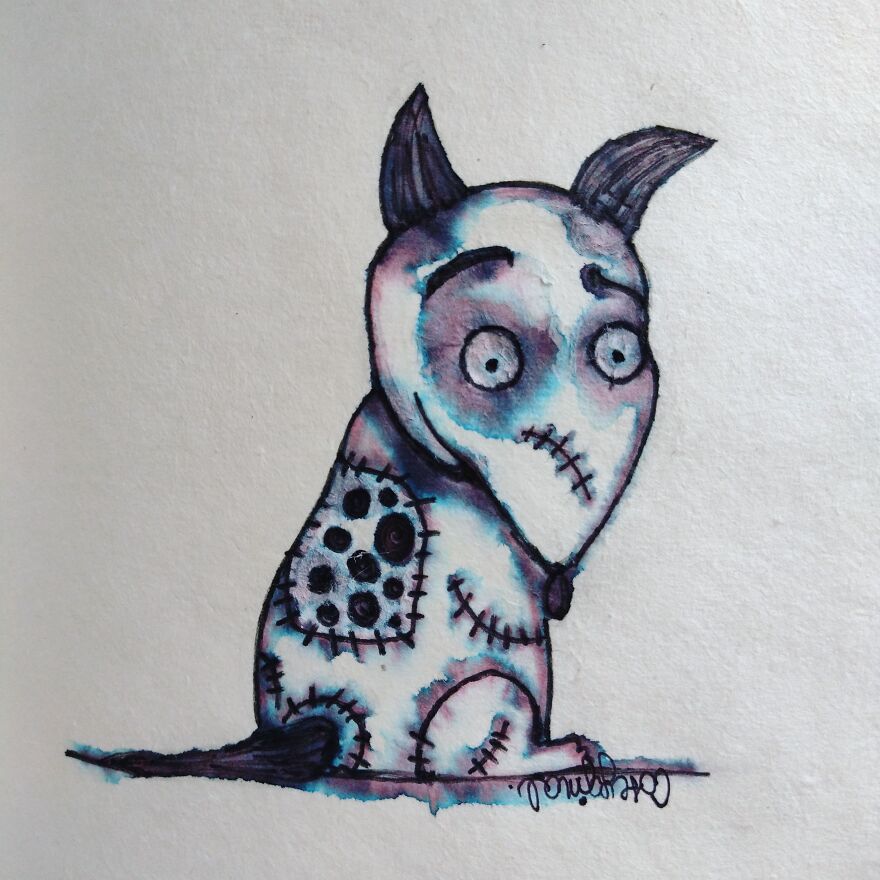 I Gave Myself An Extra Challenge For This Year's Inktober... I Gave Myself An Extra Challenge For This Year's Inktober...