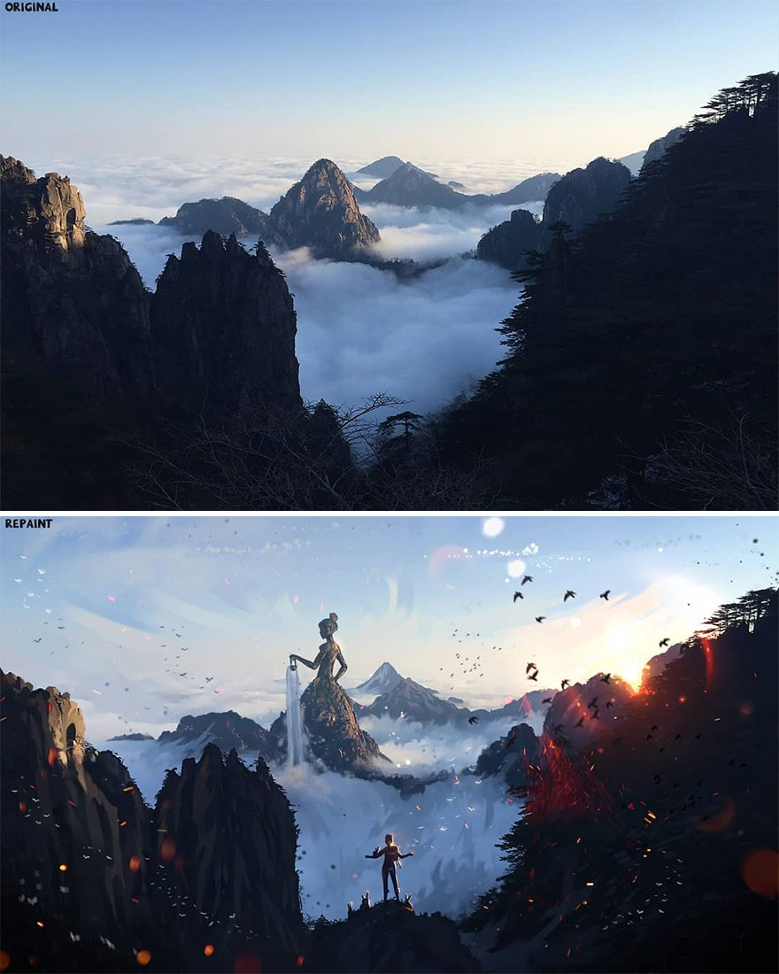 Digital Artist Uses Nature As Inspiration To Create Amazing Surreal Images