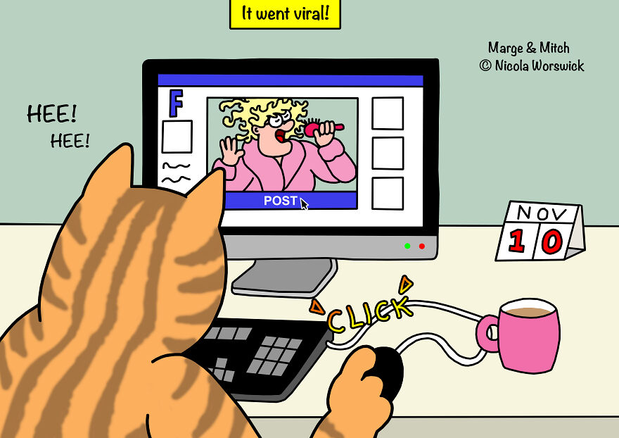 Marge And Mitch Funny Single Panel Comics