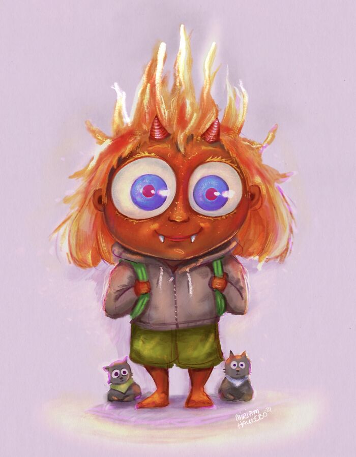 Drew This For A Cdc Challenge (The Character Design Challenge Is On Facebook, New Theme Every Month)