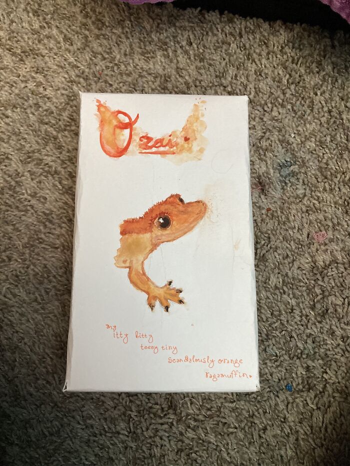 Painted On His Coffin :(