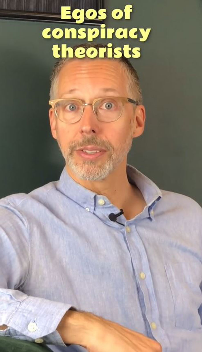 Psychology Educator Gives 4 Reasons Explaining Why People Fall For Conspiracy Theories
