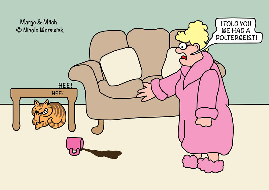 Marge And Mitch Funny Single Panel Comics