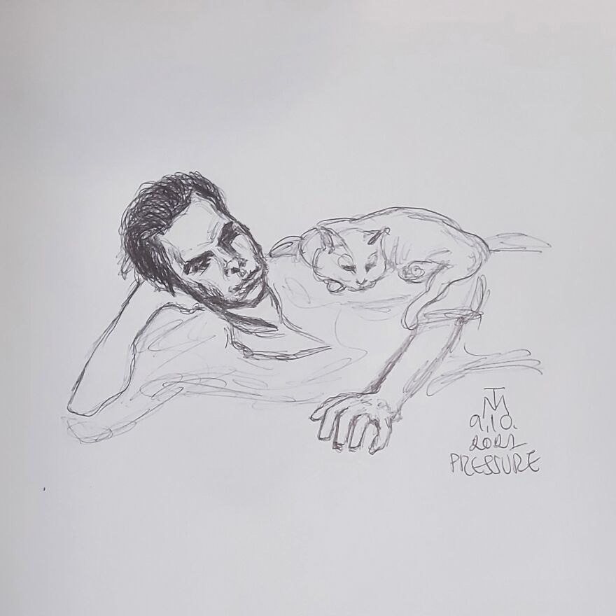 31 Drawings Inspired By Nick Cave For This Year's Inktober