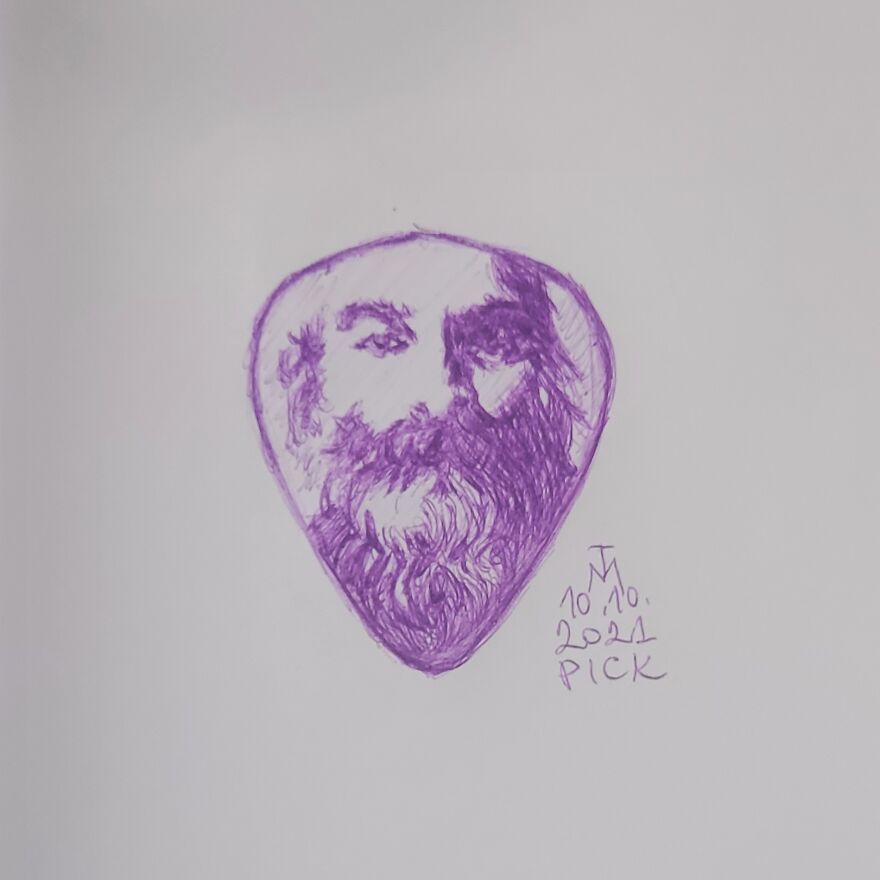 31 Drawings Inspired By Nick Cave For This Year's Inktober