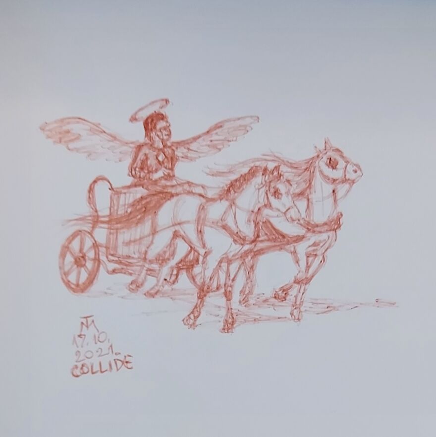 31 Drawings Inspired By Nick Cave For This Year's Inktober