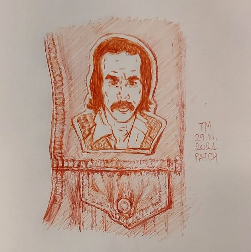 31 Drawings Inspired By Nick Cave For This Year's Inktober