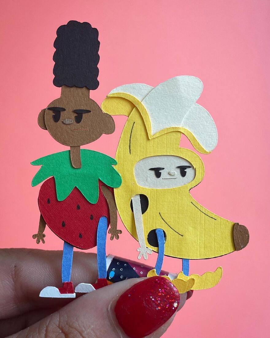 I Made Some Teeny Tiny Paper Homages To My Favorite Millennial Things