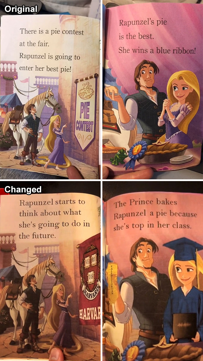 Rapunzel Enters A Contest, Bakes A Pie And Wins... Her Boyfriend Approves. Rapunzel Dreams Big And Wins Top Of Her Class... Now He Bakes Her A Pie