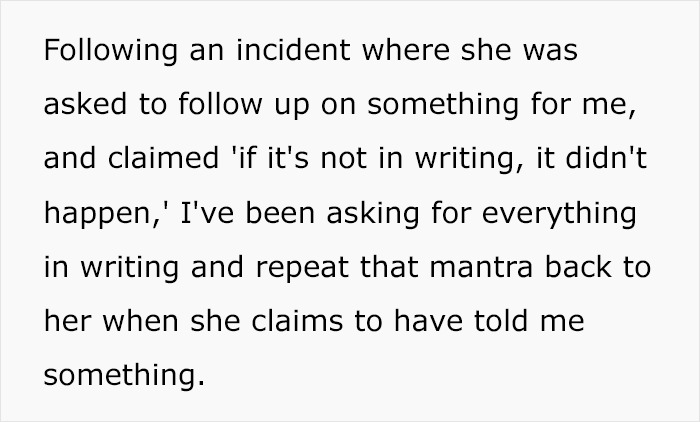 Boss Is Fired After This Employee Proves That She Micromanages And Tries To Fail Her Employees Boss Is Fired After This Employee Proves That She Micromanages And Tries To Fail Her Employees