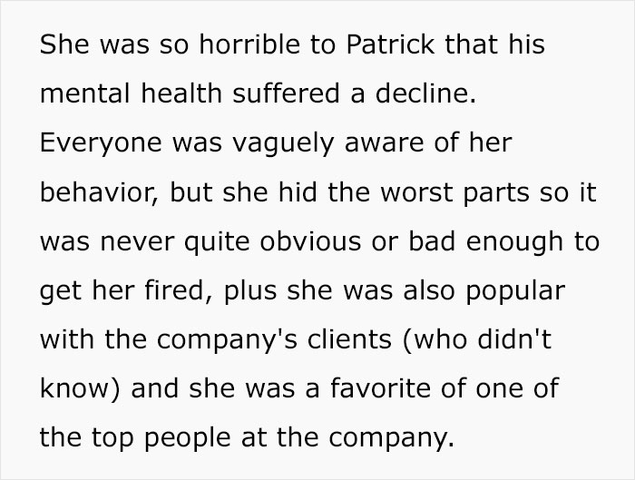 Abusive Coworker Accidentally Fires Herself By Taking A Job Opportunity That Changed Her Contract Abusive Coworker Accidentally Fires Herself By Taking A Job Opportunity That Changed Her Contract