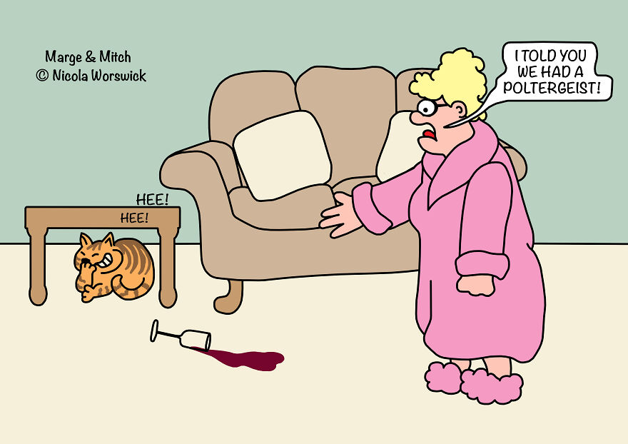 Marge And Mitch Funny Single Panel Comics