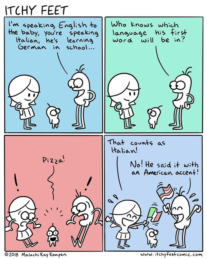 Artist Hilariously Illustrates The Differences Between Different Countries And Languages (New Pics)