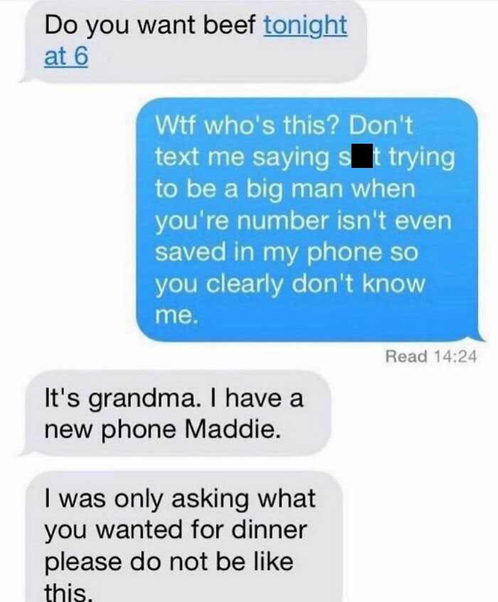 Oh Well In That Case, Yes I Would Like Some Beef