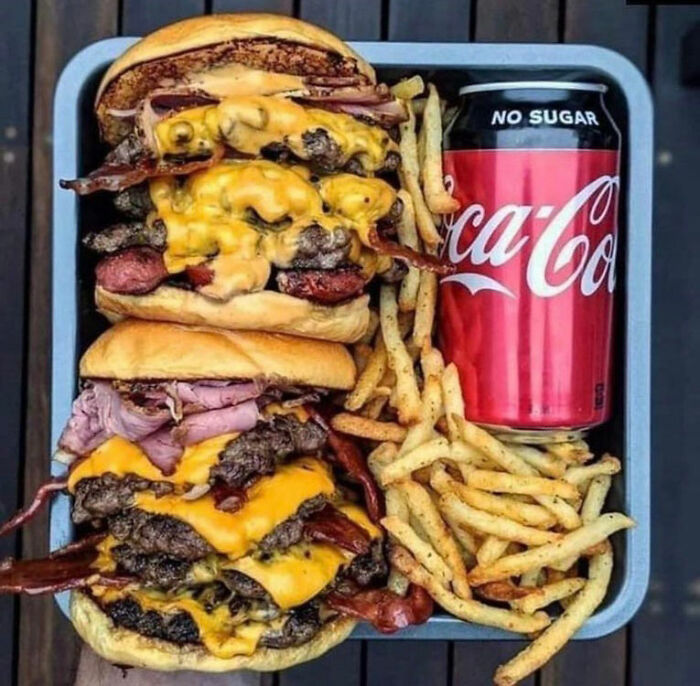 Four Patties And The ‘No Sugar’ Make This Stupid. Pretty, Yet Stupid