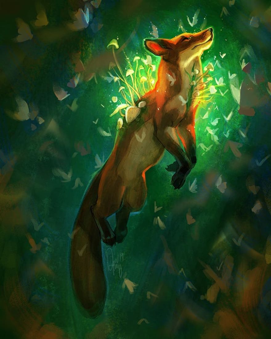 These Fantasy Paintings Helped Me Cope With My Sickness