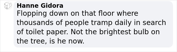 Anti-Masker Gets Roasted Online For Lying On Costco Floor For 8 Minutes To Protest Mask Requirements