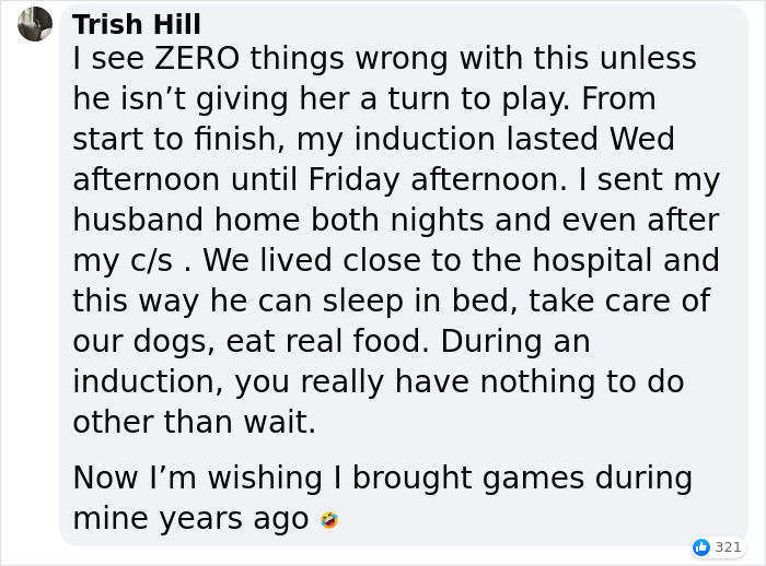 "My Boyfriend Brought His Entire Gaming System To The Hospital During My 21-Hour-Long Induction"