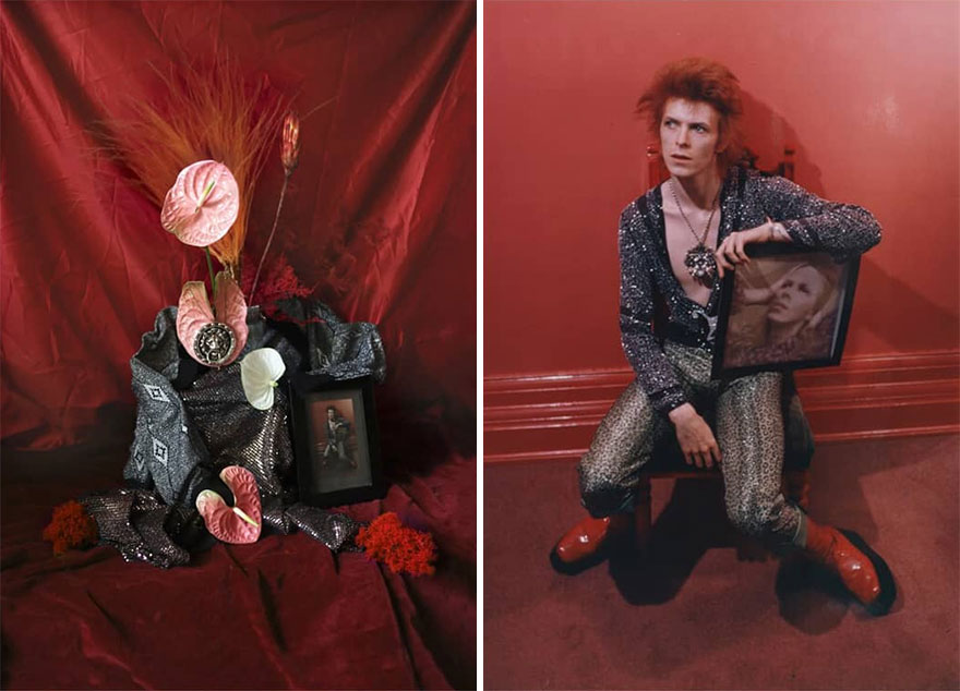 Artist Performs Floral Interpretations Of Great Works Of Art