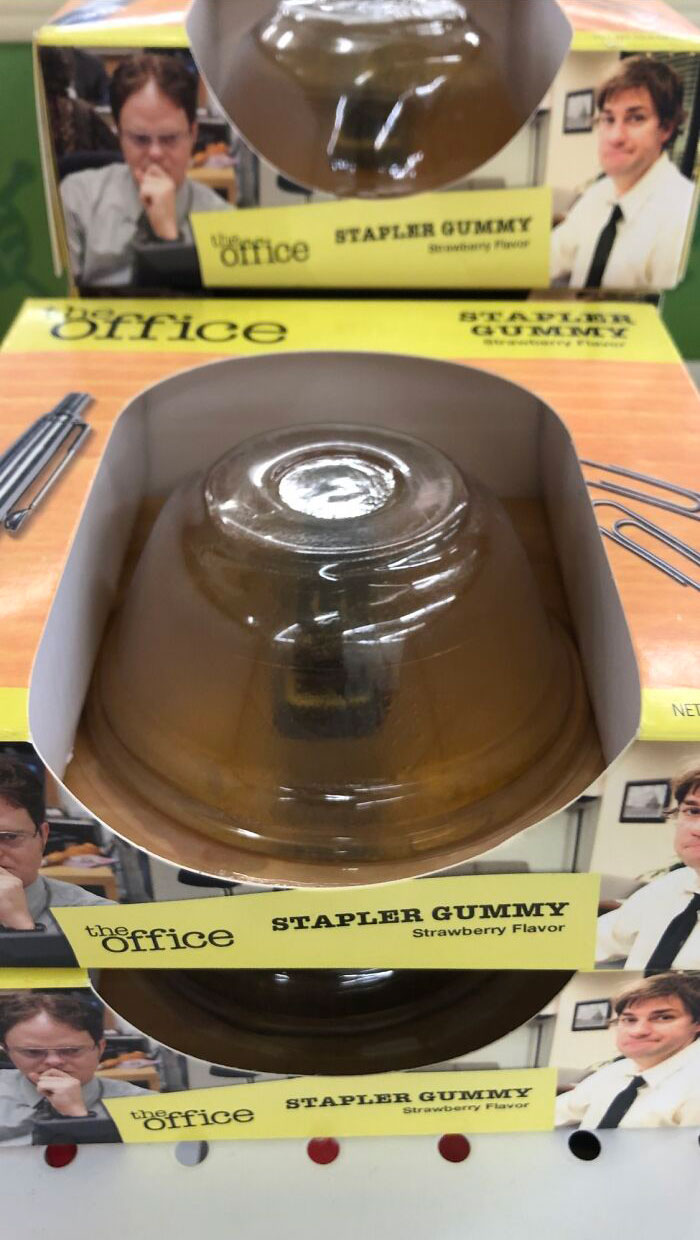 Gummy Stapler In Jello