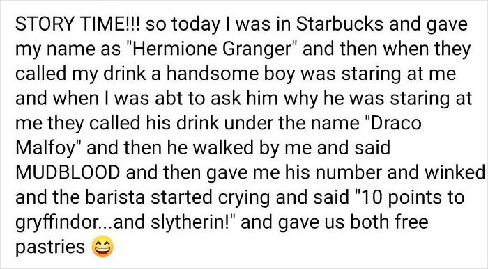 Found This On A “People Who Think Liking Harry Potter Is A Personality Trait” Fb Page